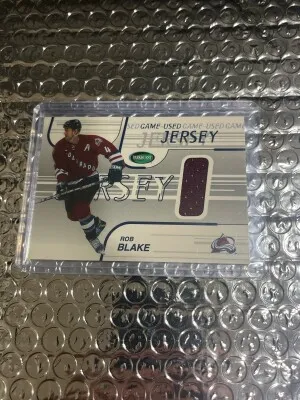 2002 Rob Blake Game Used Patch front