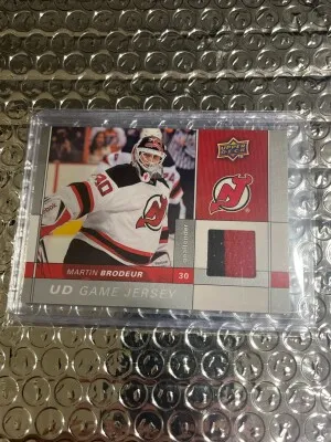 2009 Martin Brodeur Game Used Patch front