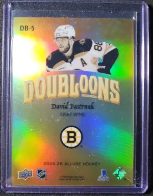 David Pastrnak Doubloons back