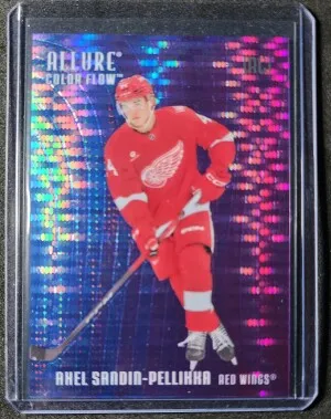 Axel Sandin-Pellikka Blue-Purple Spectrum /50 Rookie front