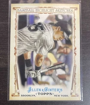 2011 Topps Allen & Ginter - Baseball Highlight Sketches #BHS-23 Mark Teixeira