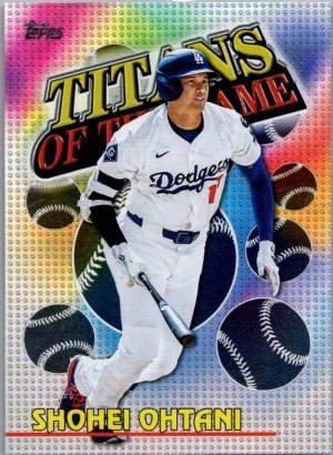 2026 Topps #TOG-1 Shohei Ohtani Titans of the Game front