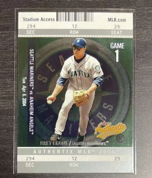 2004 Fleer Authentix #21 Bret Boone