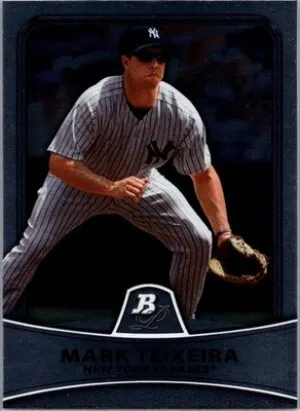 2010 Bowman Platinum #36 Mark Teixeira
