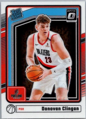 2024-25 Donruss Optic #272 Donovan Clingan