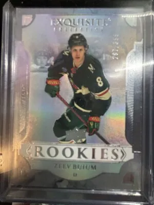 2025-26 UD Black Diamond Exquisite Rookies Zeev Buium /399 front