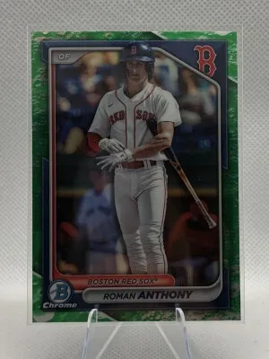 2024 Bowman Chrome Roman Anthony Green Lunar front