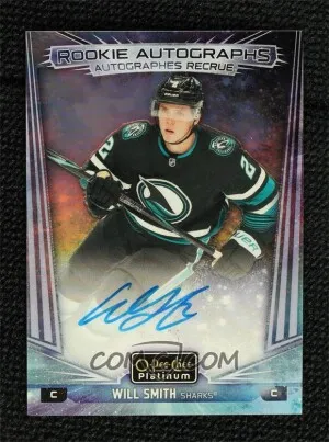 2024-25 UD O-Pee Chee Platinum Will Smith Rookie Cosmic Auto /50 front