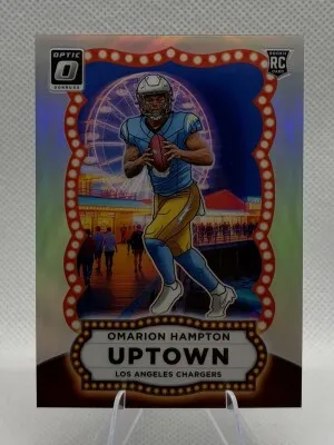 2025 Donruss Optic Omarion Hampton RC Uptown front