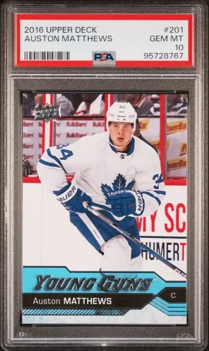 2016 Upper Deck Auston Matthews front