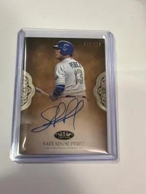 2019 Tier One Salvador Perez Auto /150 front