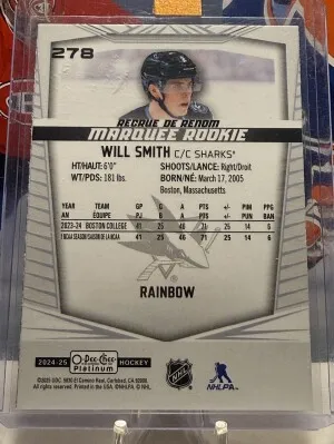 Will Smith RAINBOW Marquee Rookie & Score SHARK ATTACK! back