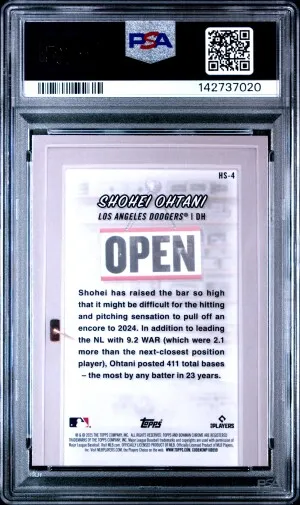 2025 Bowman Hobby Stars Shohei Ohtani back