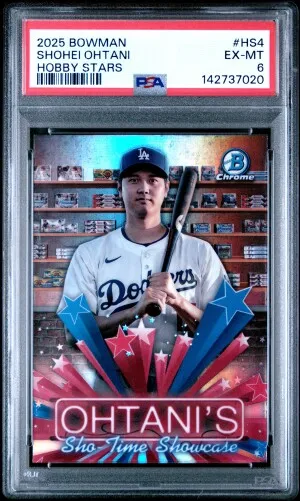 2025 Bowman Hobby Stars Shohei Ohtani front