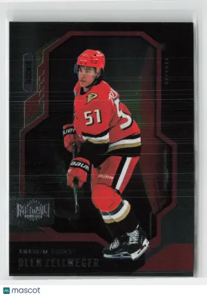 2024-25 Metal Universe Hockey Olen Zellweger #104 Rookie front