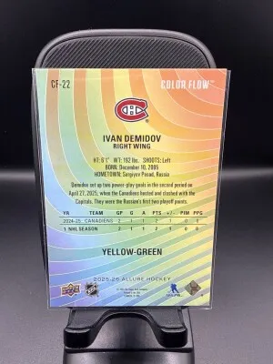 Ivan Demidov Yellow-Green Color Flow RC back
