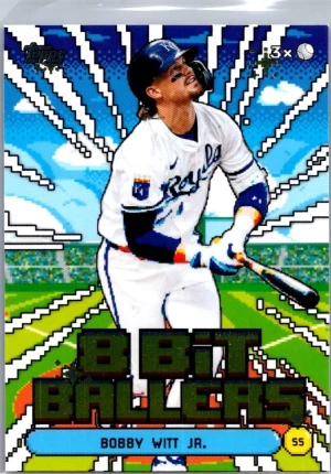 2026 Topps #8B-19 Bobby Witt Jr. 8 Bit Ballers front