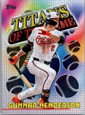 2026 Topps #TOG-4 Gunnar Henderson Titans of the Game front