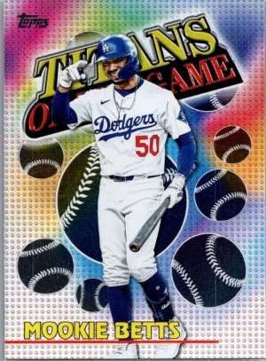 2026 Topps #TOG-8 Mookie Betts Titans of the Game front