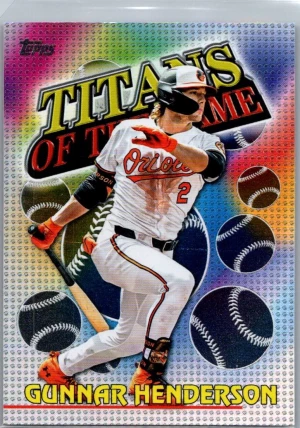 2026 Topps #TOG-4 Gunnar Henderson Titans of the Game front