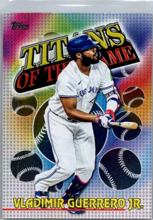 2026 Topps #TOG-17 Vladimir Guerrero Jr. Titans of the Game front