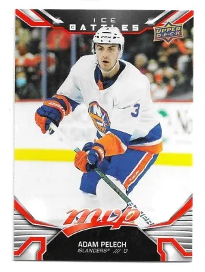 2022-23 Upper Deck MVP Ice Battles #158 Adam Pelech - New York Islanders front