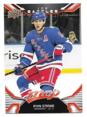 2022-23 Upper Deck MVP Ice Battles #191 Ryan Strome - New York Rangers