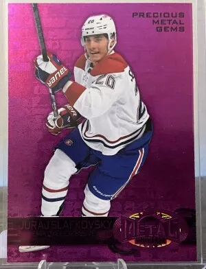 Jaraj Slafkovsky Employee Exclusive Purple PMG front