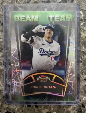 2025 Topps Stadium Club Shohei Ohtani Beam Team front