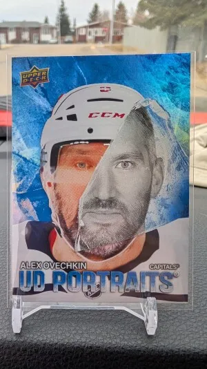 2025-26 Upper Deck UD Portraits #P12 Alex Ovechkin front