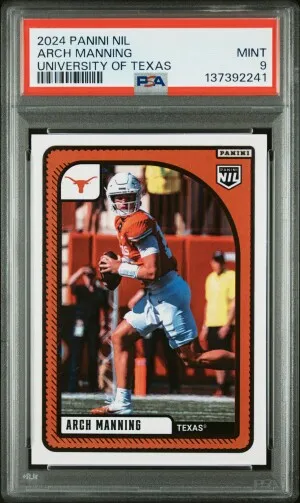 2024 Panini Nil University Of Texas Arch Manning front