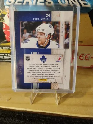 2010 Panini Limited Phil Kessel Patch Auto /40 back