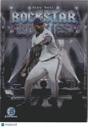 2025 Bowman #RR-6 Kumar Rocker Rockstar Rookies front