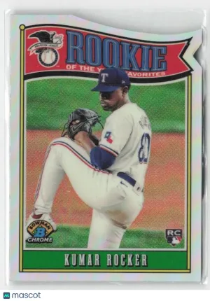 2025 Bowman #ROY-5 Kumar Rocker Rookie of the Year Favorites front
