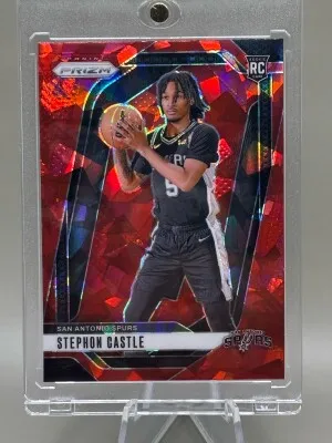2024 NBA Prizm Stephon Castle front
