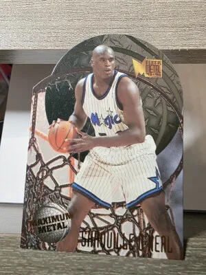 1995 Fleer Metal Shaquille O'Neal Maximum Metal front