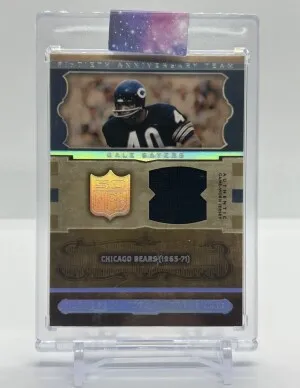 Gale Sayers 2006 Playoff National Treasures Patch /49 front