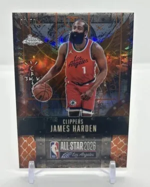 James Harden 2025 Cactus Jack Orange /50 front