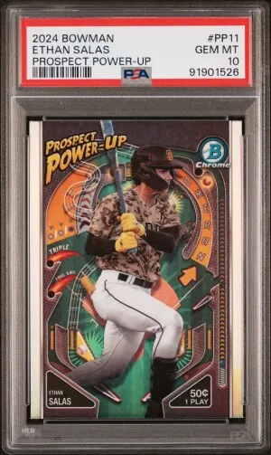 2024 Bowman Prospect Power-Up Ethan Salas front
