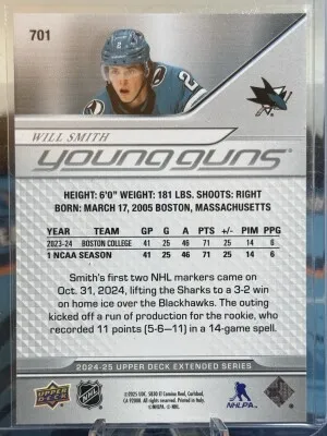 2024-25 Extended Series Will Smith Young Guns back