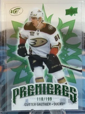 2024-25 Ice Cutter Gauthier Premieres /199 front