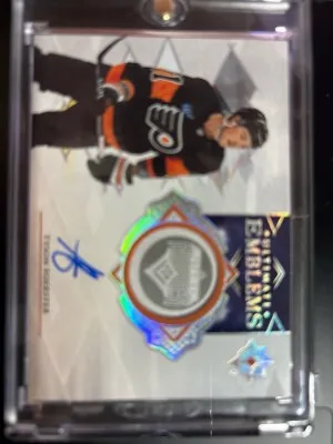 2023-24 Ultimate Emblems Rookie Auto Tyson Foerster front