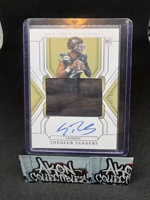 National Treasures Shedeur Sanders RPA 48/99 front