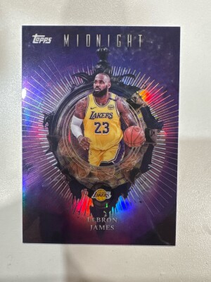 Lebron James Topps Midnight Insomnia front