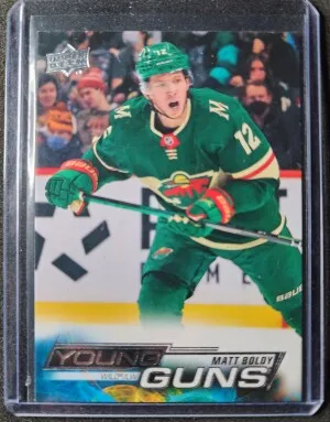 Matt Boldy Young Guns front
