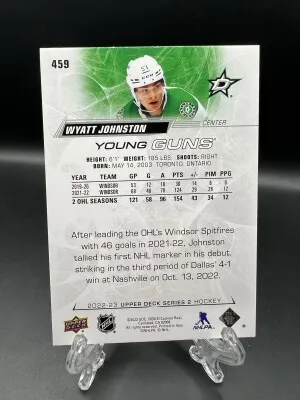 Wyatt Johnston Young Guns back