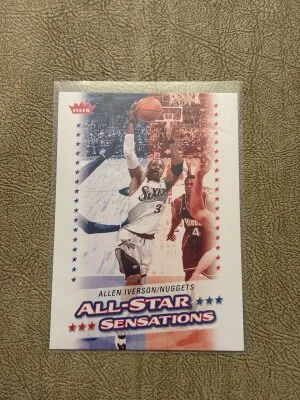 Michael Jordan, Grant Hill, Karl Malone, Allen Iverson 7 Card Lot!!! back