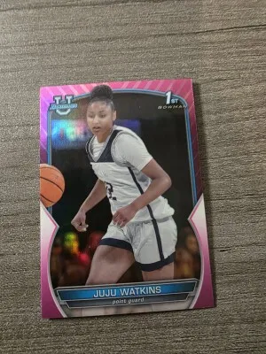 2023 Bowman U Juju Watkins Refractor front