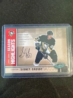 Sidney Crosby Parkhurst Season Highlights Rookie /100