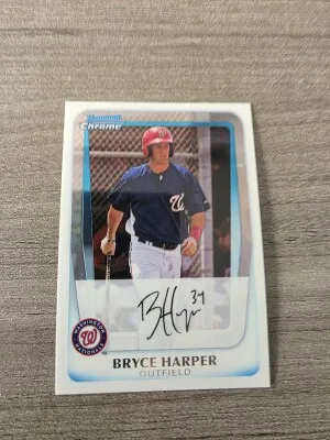 2011 Bowman Chrome Bryce Harper front